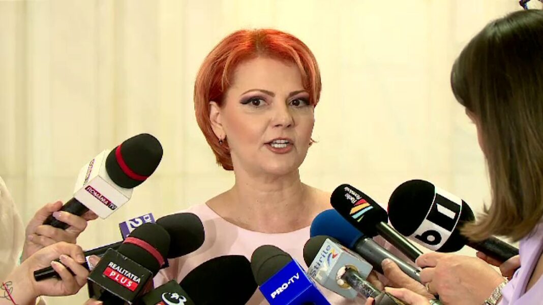 Lia Olguța Vasilescu cere pentru PSD mandatul de premier: „Putem forma o majoritate“