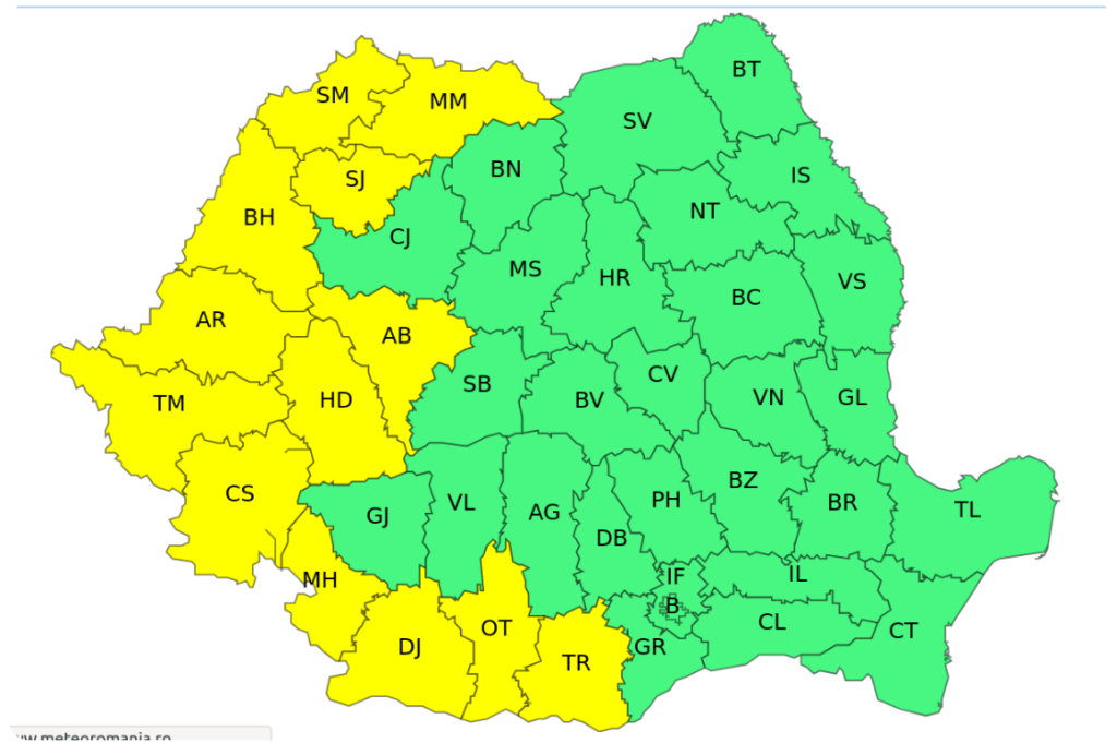 Meteorologii anunţă caniculă în vestul şi sudul Olteniei