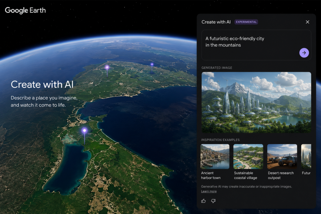 Google retrage funcția AI din Google Earth la mai puțin de 24 de ore de la lansare