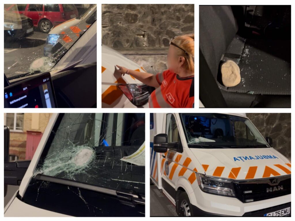 Ministerul Sănătăţii condamnă ferm atacul revoltător asupra echipajului ambulanței din Cluj: „Solicităm instituţiilor cu competenţe fermitate maximă“