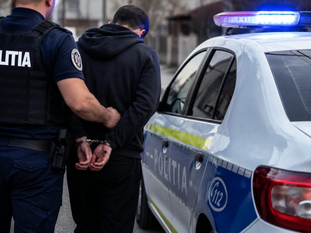 Mehedinți: Tânăr reținut după ce ar fi furat o mașină și ar fi condus-o fără permis