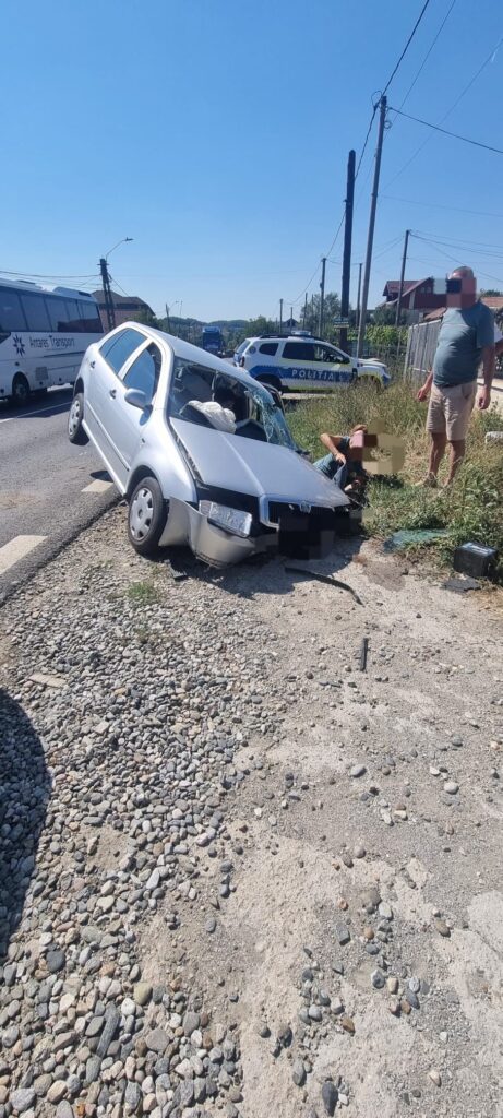Vâlcea: Femeie grav rănită într-un accident rutier pe DN 7, în zona Budești