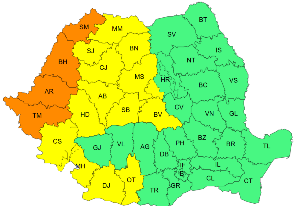 Valul de căldură care a început ieri se intensifică. ANM avertizează că urmează zile și mai fierbinți