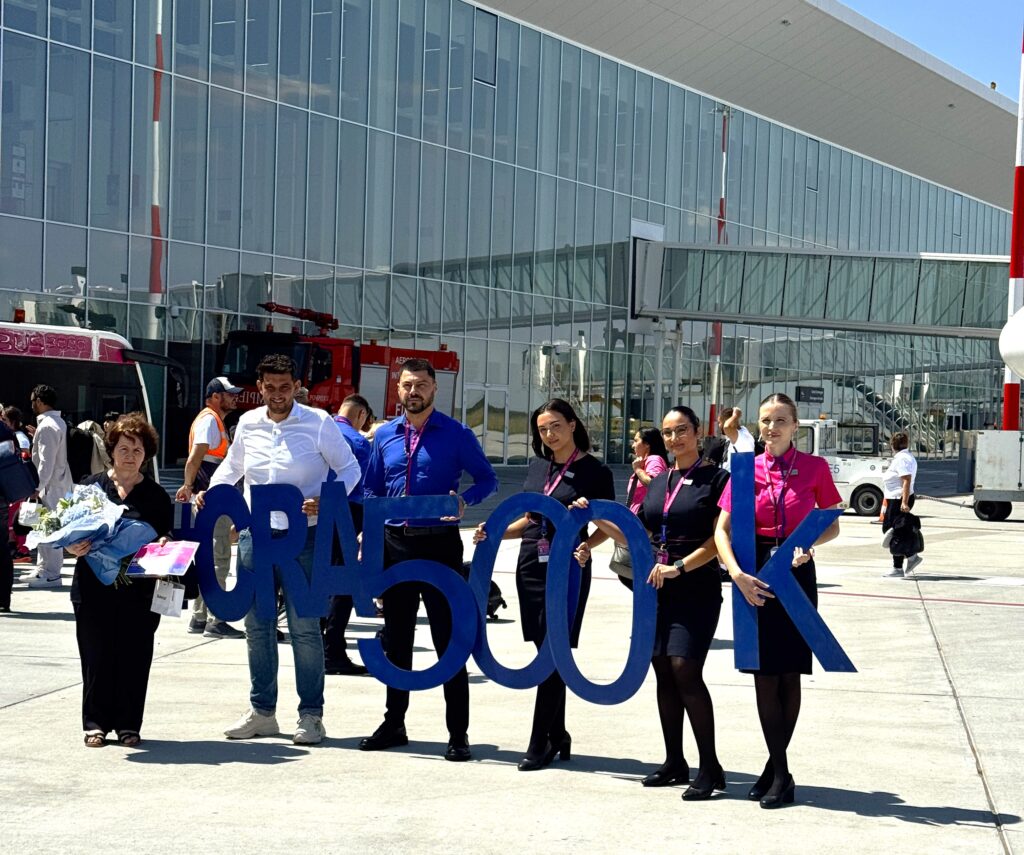 Craiova, pe val: aeroportul a trecut de 500.000 de pasageri în 2026