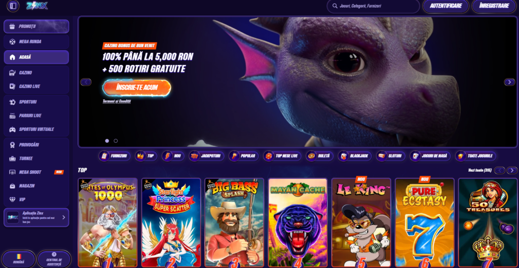 Ce aduce Zinx Casino nou în peisajul de iGaming din România?