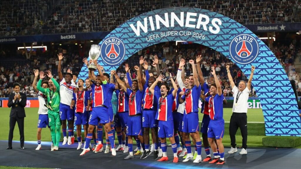 Paris Saint-Germain a cucerit Supercupa Europei în dauna lui Aston Villa