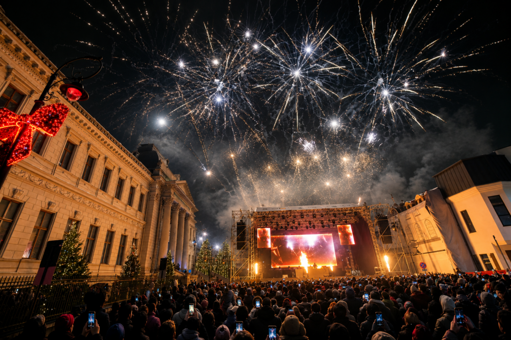 Încep pregătirile pentru Revelion, la Craiova. Cine va cânta în centrul orașului
