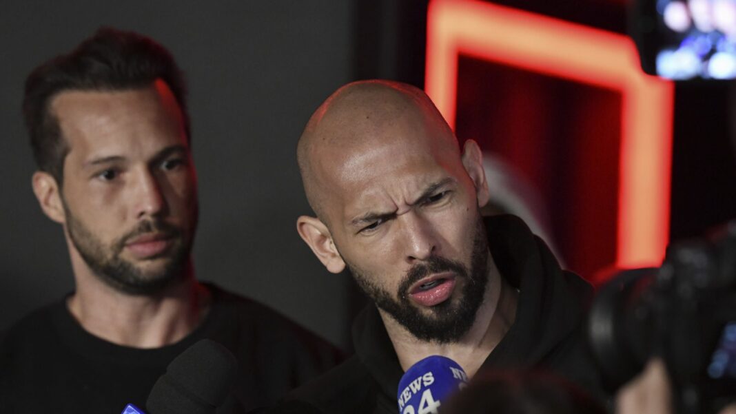 Frații Andrew și Tristan Tate vor rămâne în arest în Miami