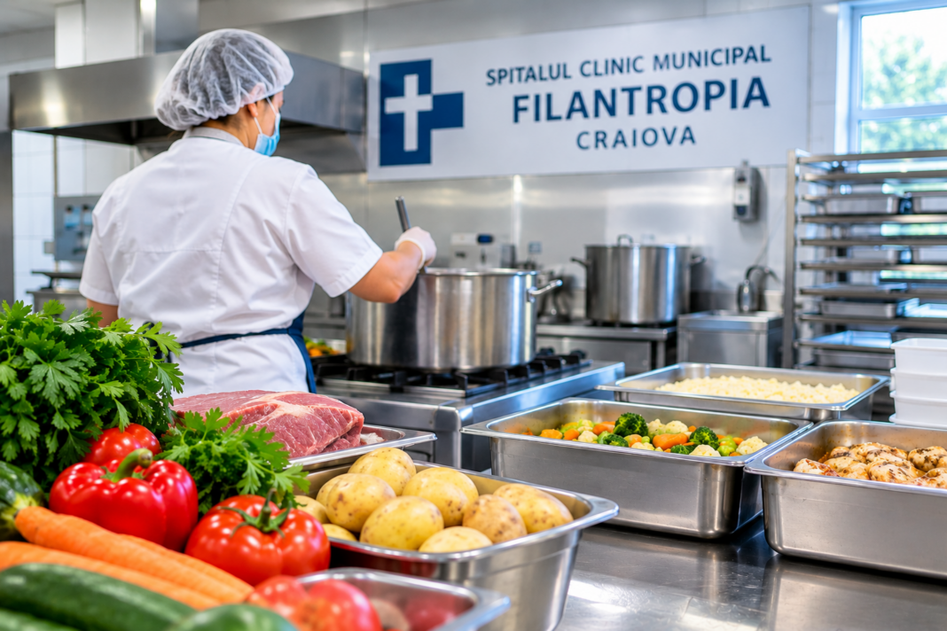 Spitalul Filantropia a stabilit necesarul de hrană pentru pacienţi