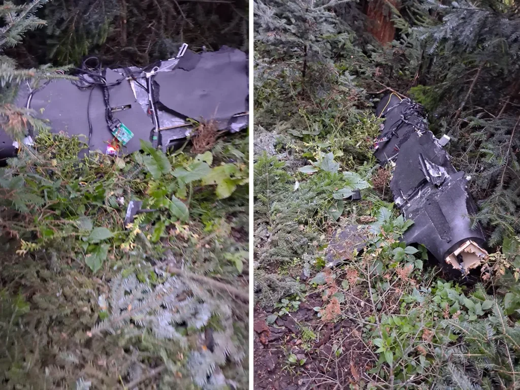 Dronă intrată în spațiul aerian al României, prăbușită în Suceava. F-16 au fost ridicate de la sol, iar cursurile au fost suspendate în patru localități