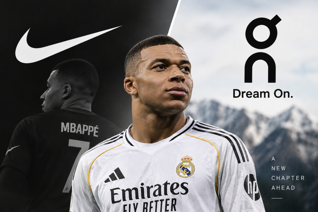 Bombă în lumea echipamentelor sportive: Mbappé renunță la Nike și trece la marca elvețiană On