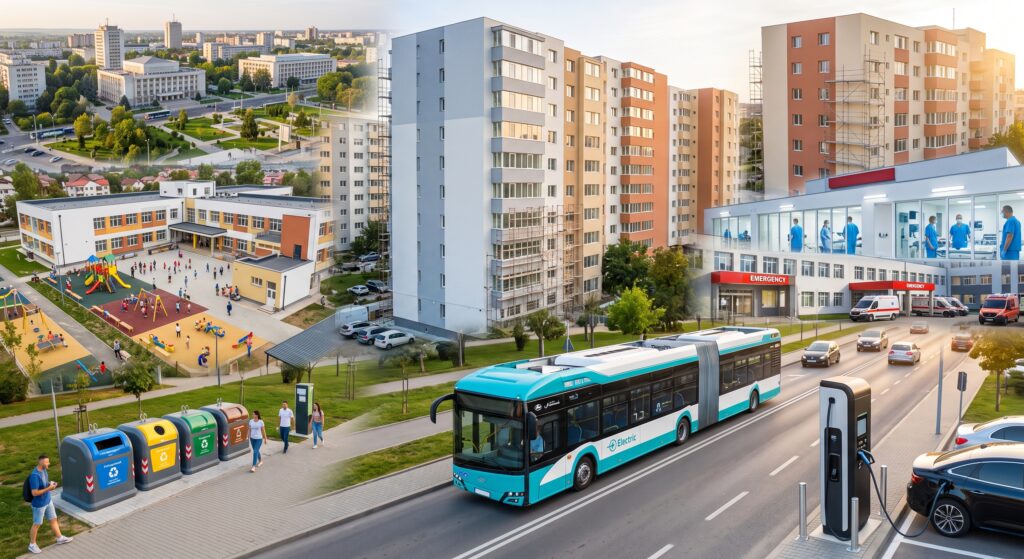 Bilanțul PNRR la Craiova. Olguța Vasilescu anunță o rată de absorbție de 100% și investiții de 80 de milioane de euro