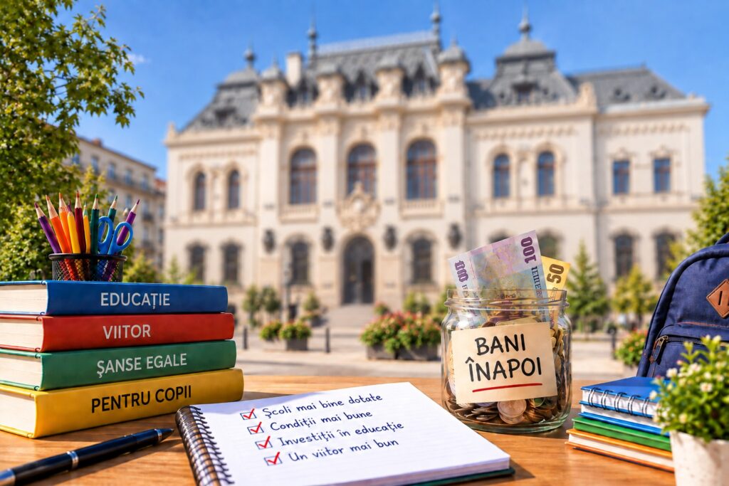 Unitățile de învățământ din Craiova au dat înapoi Primăriei 2,17 milioane de lei în 2025. Anul acesta mai sunt 17 milioane de cheltuit