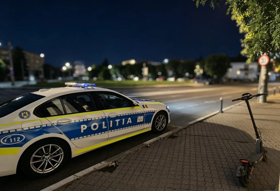 Băiat de 14 ani, la spital după ce a căzut cu trotineta electrică pe un bulevard din Craiova