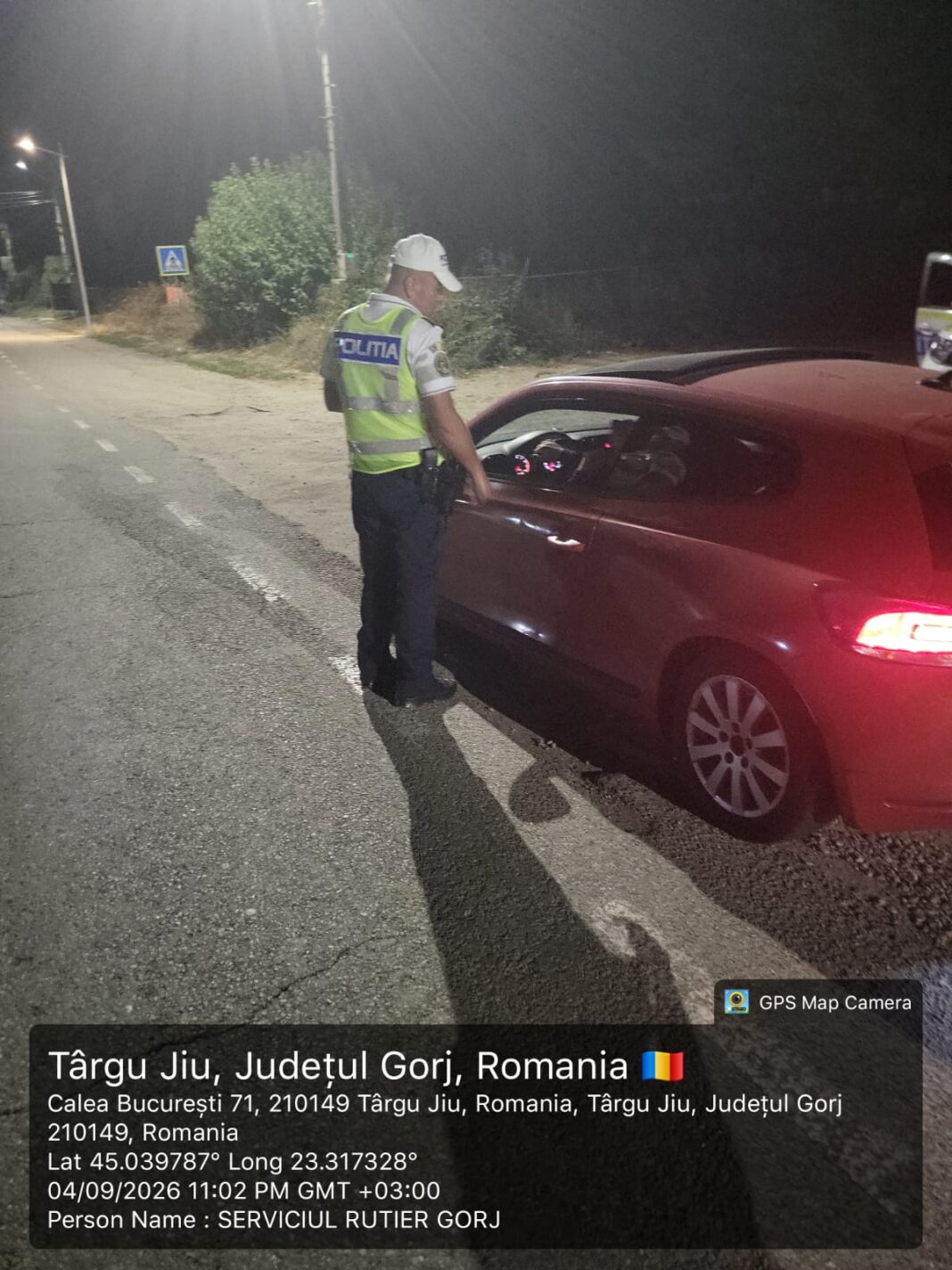 Cinci permise reținute după o acțiune de patru ore a polițiștilor rutieri din Târgu Jiu