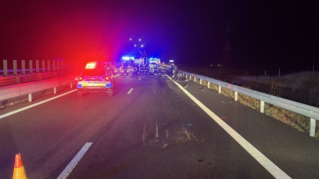 Accident pe DEx12, în afara localității Negreni. Un tânăr de 24 de ani a ajuns la spital