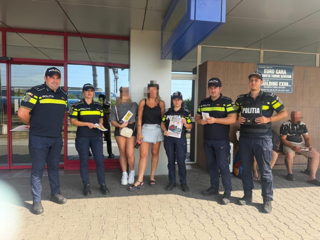 Acțiuni preventive în gara din Drobeta-Turnu Severin: „Selfie-ul pe tren nu ia like-uri, ia vieți!”