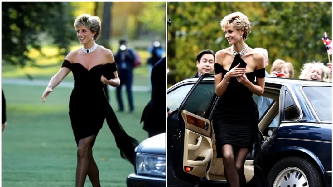 „Rochia răzbunării” purtată de Prințesa Diana, scoasă la licitație