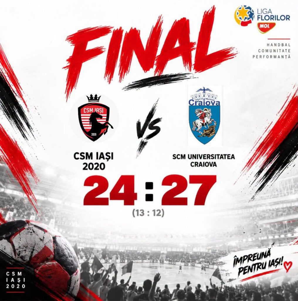 Handbal (f) / SCMU Craiova n-a impresionat la Iași, dar și-a atins obiectivul