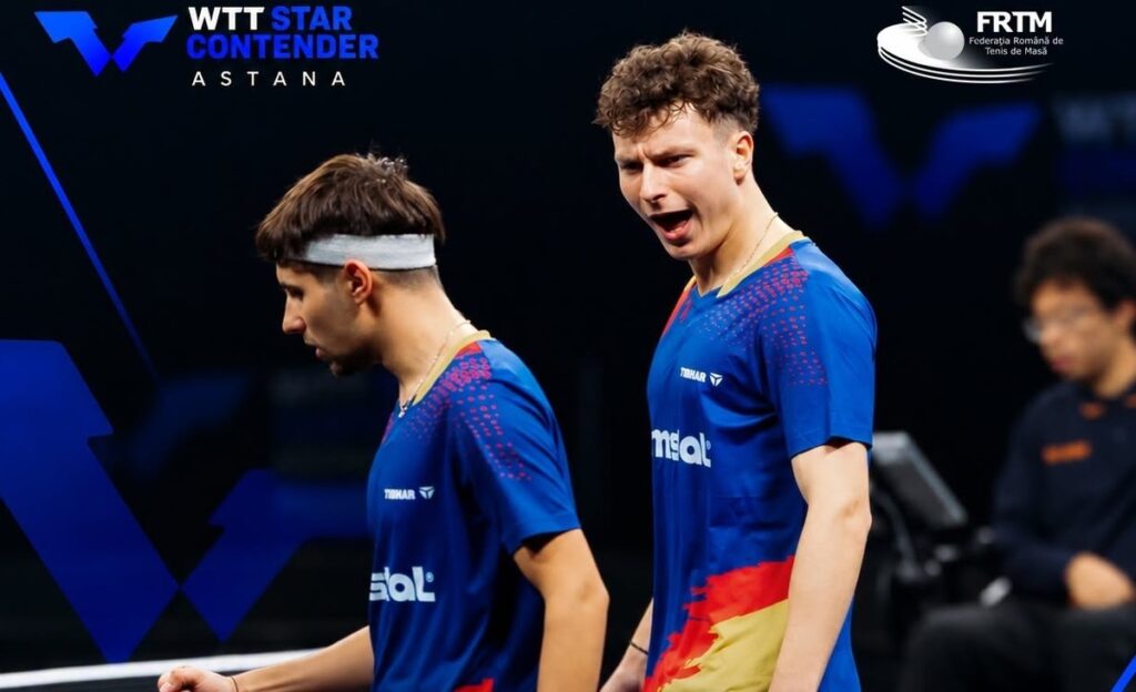 Tenis de masă / România, medalie de AUR la WTT Star Contender! Prestații incredibile la Astana 