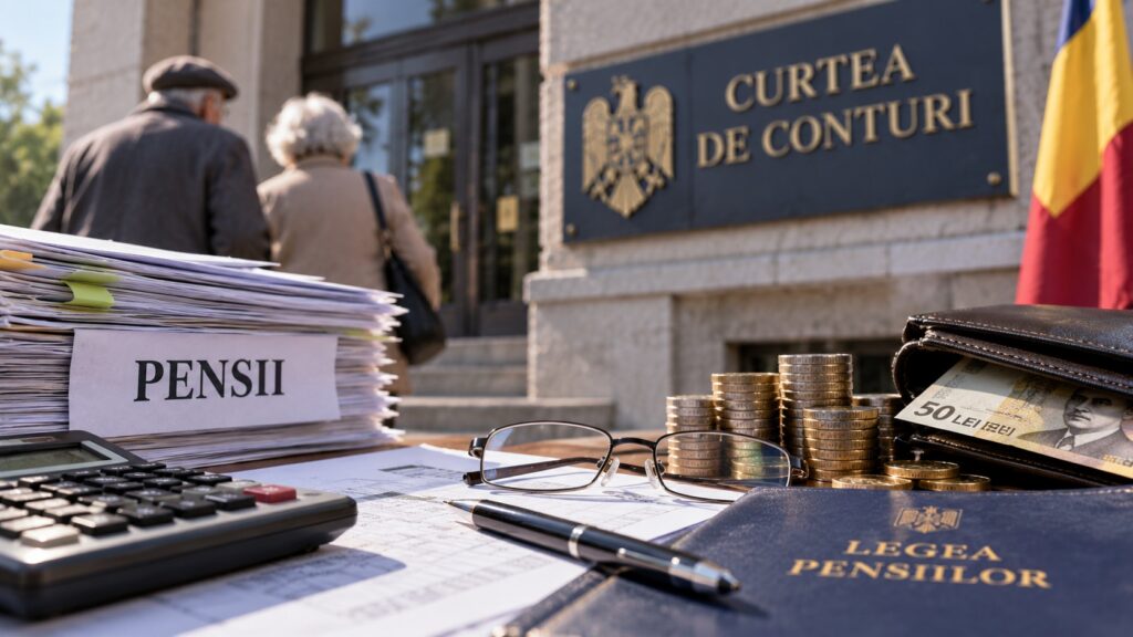 Curtea de Conturi: Peste 2,2 milioane de pensii ar fi fost recalculate cu un punctaj mai mic decât cel cuvenit