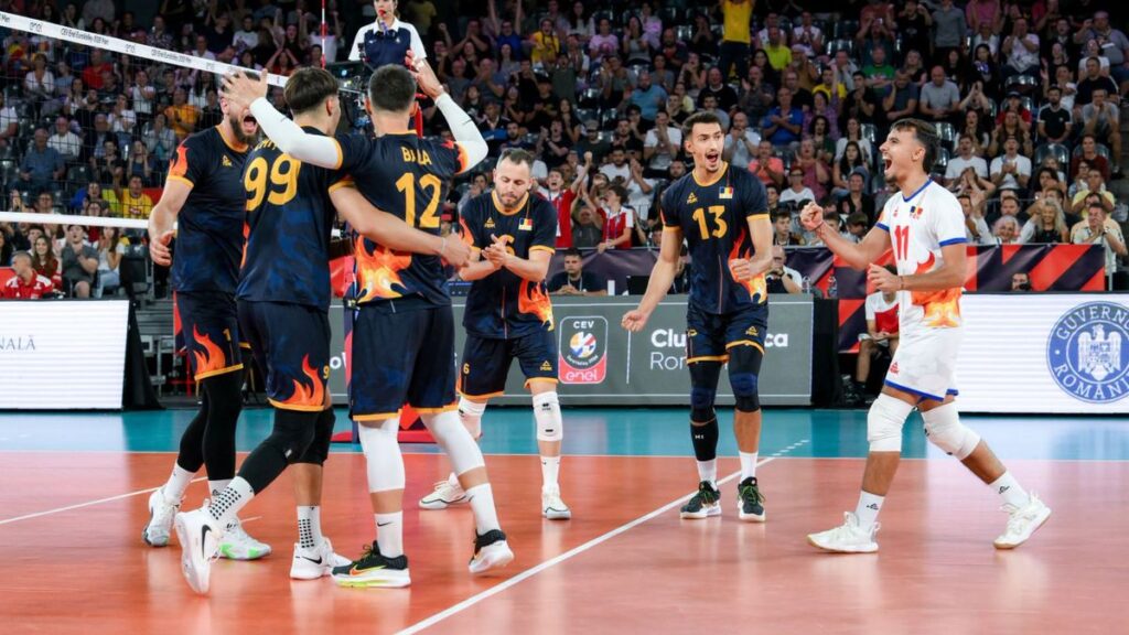 Volei (m) / România, calificare de senzație în sferturile Campionatului European