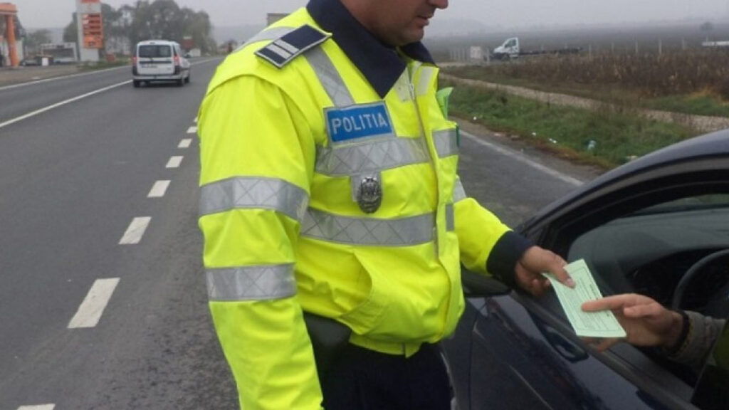 Prins băut la volan, pe DN 56C, în Mehedinți