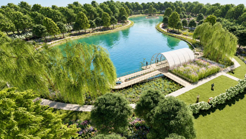 Parcul Cernele mai așteaptă. Primăria a amânat cu  două luni desemnarea firmei care ar trebui să îl amenajeze