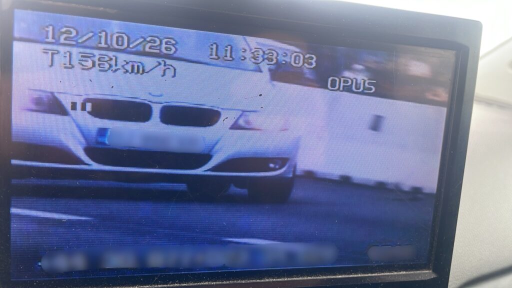 Dolj: Șofer prins cu 156 km/h într-o zonă cu limita de 50 km/h