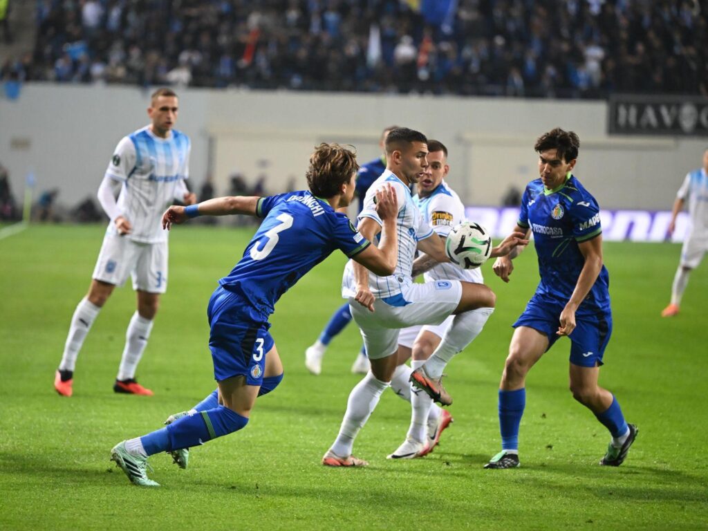 U Craiova – Getafe 1-1 / Știința, aproape de un rezultat istoric. Dar e bun și un punct!