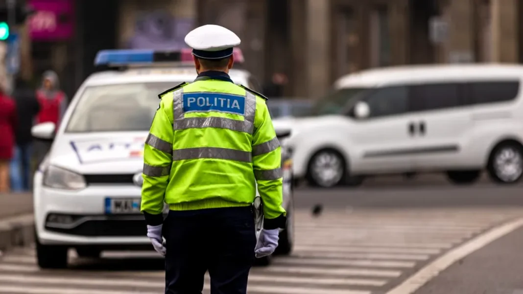 Șofer din Vrancea, prins cu permisul suspendat pe DN 56A, în Mehedinți