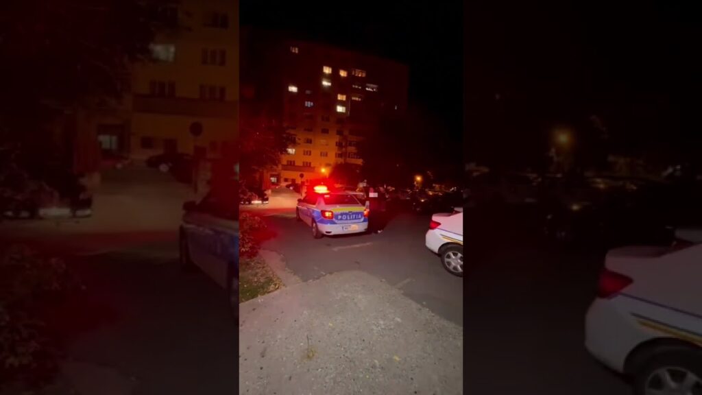 (VIDEO) Bărbat din Malu Mare, reținut după ce ar fi agresat sexual o femeie, într-o scară de bloc din Craiova