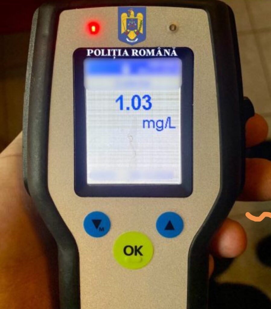 Gorj: Doi șoferi, depistați băuți la volan, la Motru