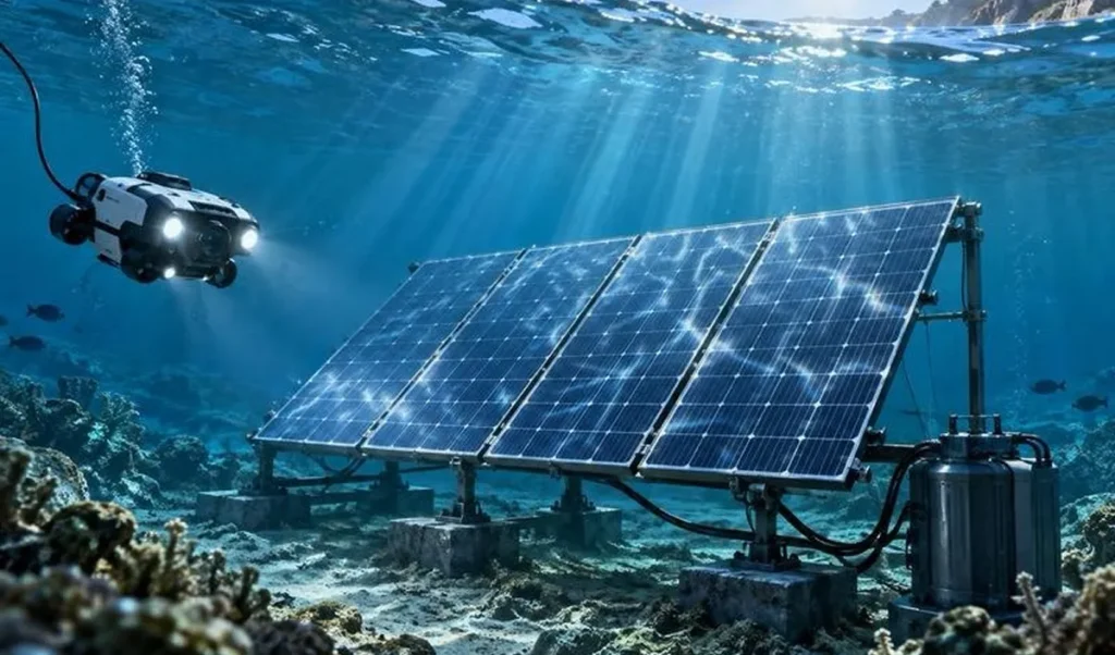 Chinezii au inventat panourile solare care funcționează sub apă