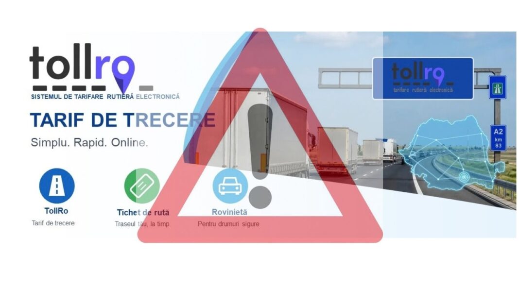 Probleme la lansarea TollRo: șoferii care nu pot plăti din cauza platformei nu vor fi amendați