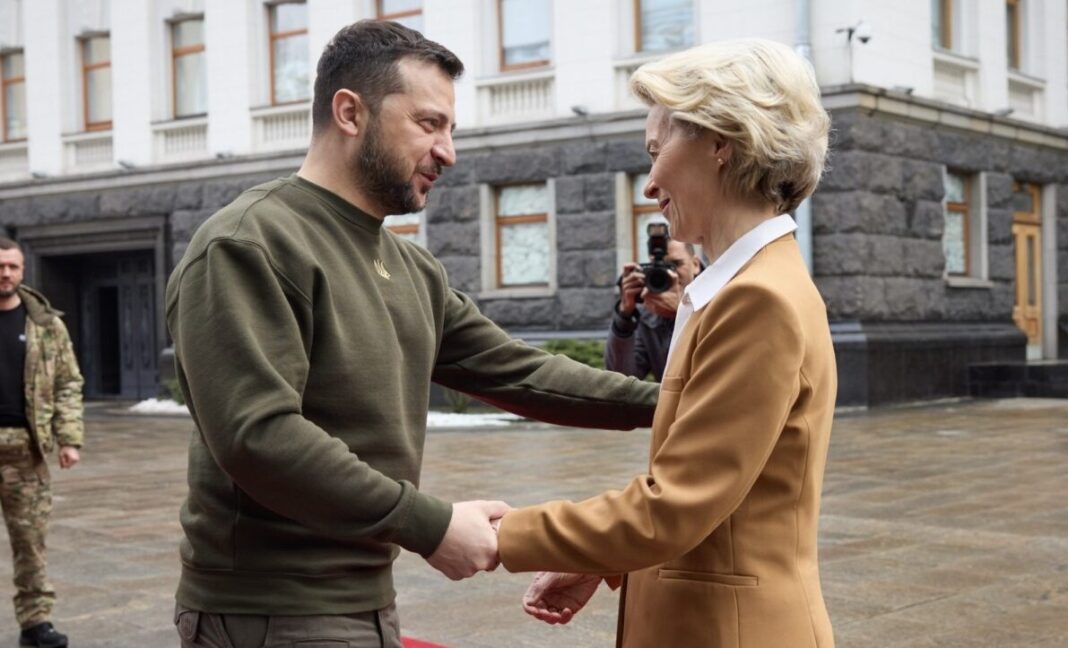 Ursula von der Leyen îl susține pe Zelenski după criticile lui Trump