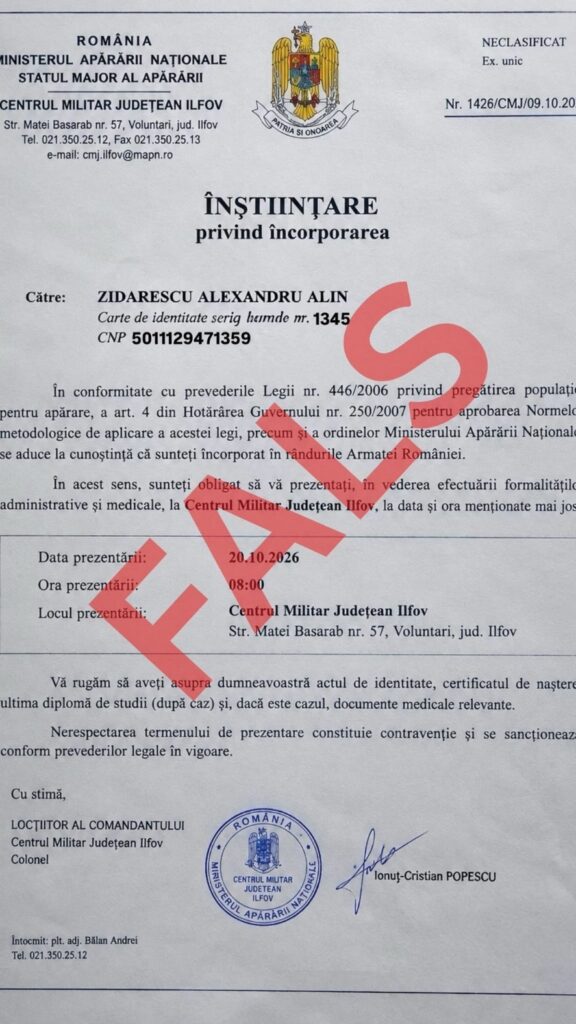 MApN dezminte informațiile privind încorporarea de urgență a tinerilor: „Nu are loc nicio încorporare”